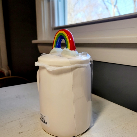 Rae Dunn LOVE IS EQUAL Rainbow 🌈 Topper Mug - Picture 3 of 3